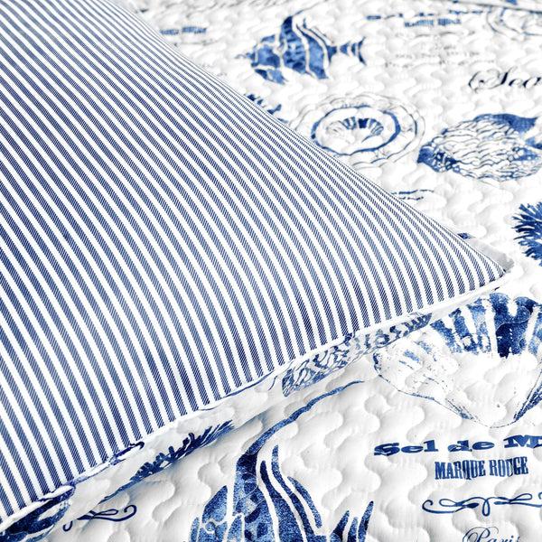 Lush Décor Harbor Life Reversible Quilt Set