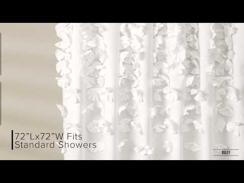 Lush Décor Harbor Life Shower Curtain