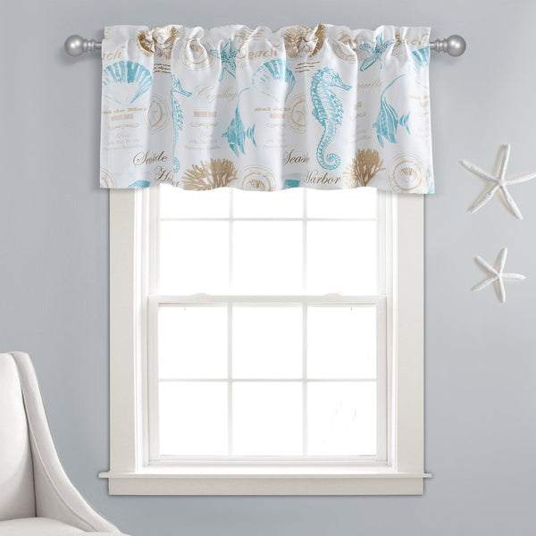 lush décor Harbor Life Valance