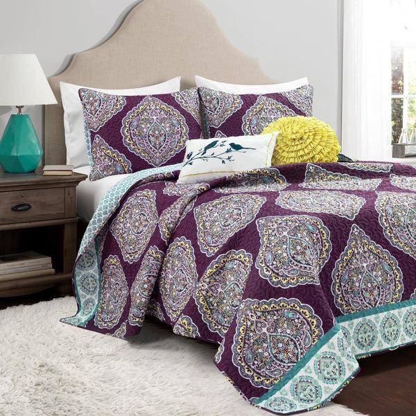 lush décor Harley 5 Piece Quilt Set
