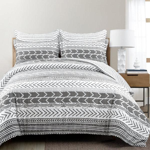 Lush Décor Hygge Geo Comforter 5 Piece Set