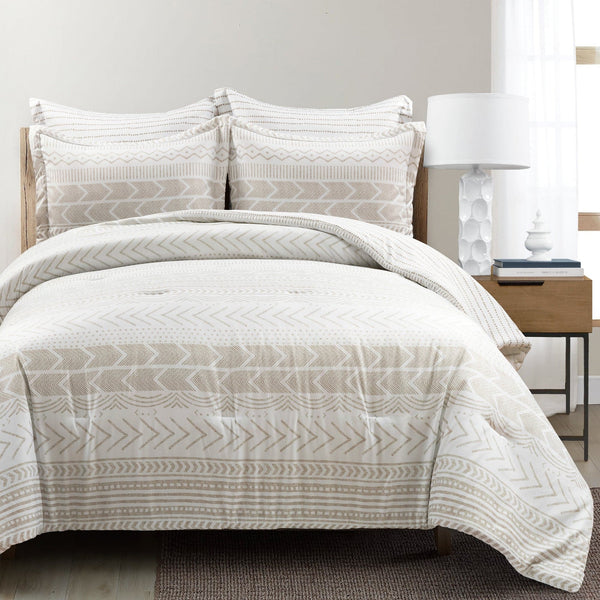 lush décor Hygge Geo Comforter 5 Piece Set
