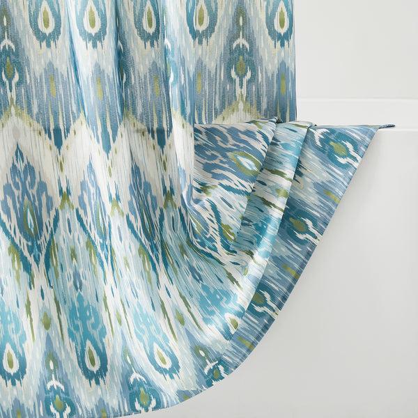 Lush Décor Ikat Drops Shower Curtain