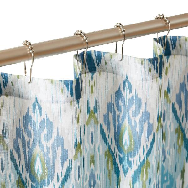 Lush Décor Ikat Drops Shower Curtain