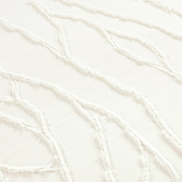 Lush Décor Jacquard Wave Duvet Cover 3 Piece Set