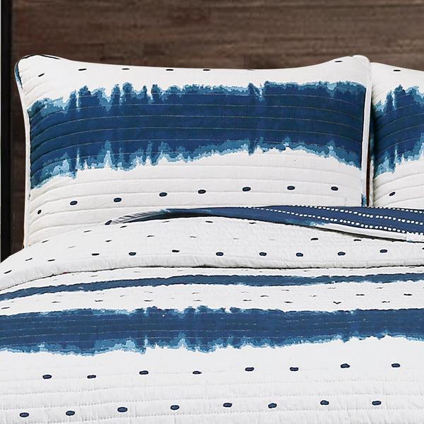 Lush Décor Jane Shibori 3 Piece Quilt Set