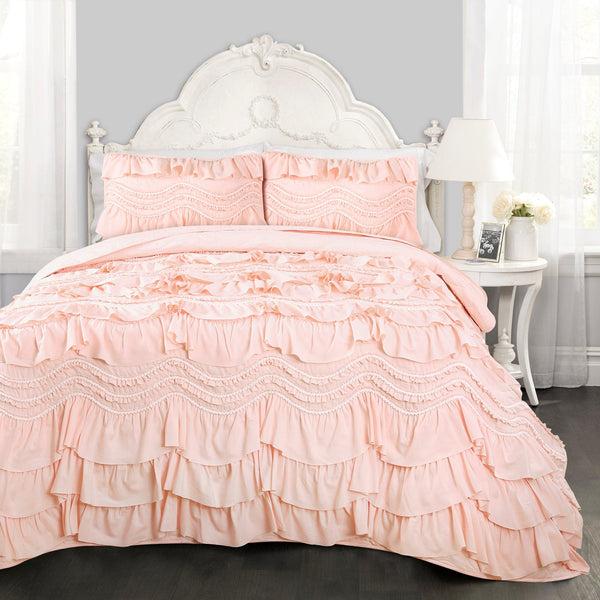 Lush Décor Kemmy Quilt 3 Piece Set