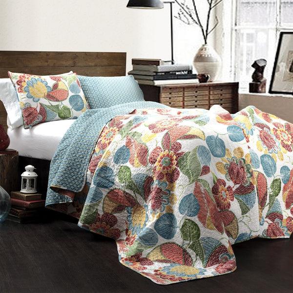 Lush Décor Layla 3 Piece Quilt Set