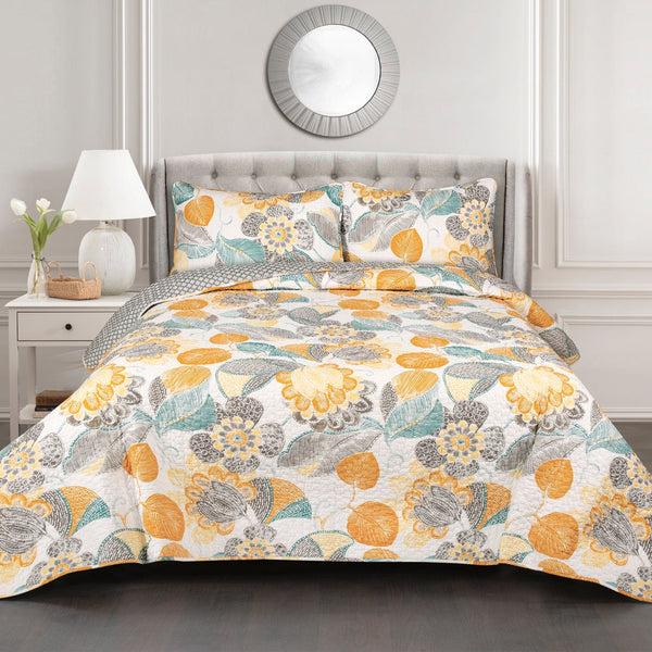 lush décor Layla 3 Piece Quilt Set