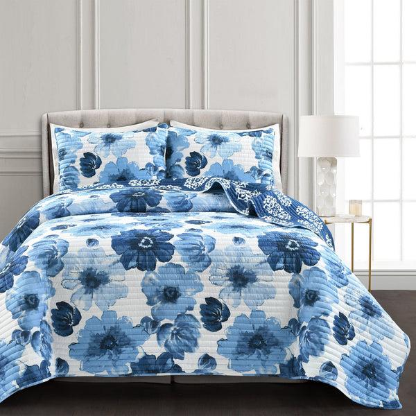 Lush Décor Leah Quilt 3 Piece Set
