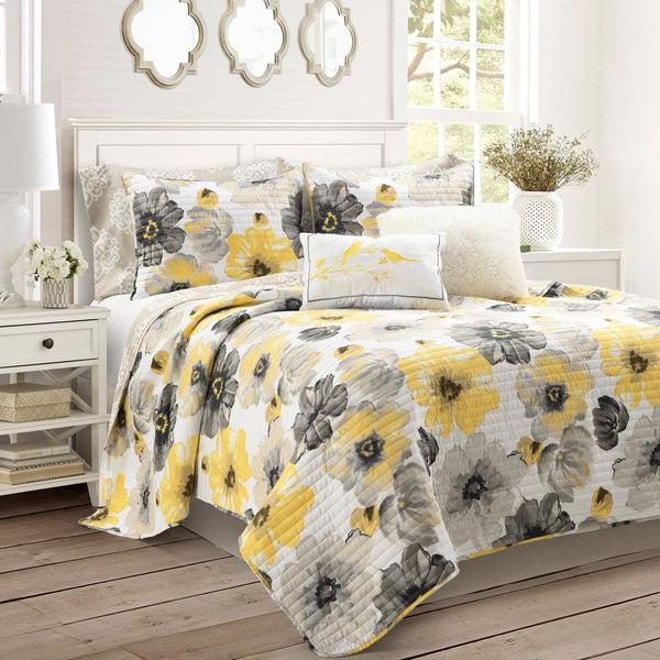 lush décor Leah Reversible 8 Piece Quilt Set