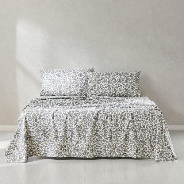lush décor Lillian Block Print Cotton Sheet Set