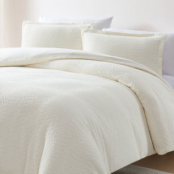 Lush Décor Lotti Boucle Duvet Cover Set