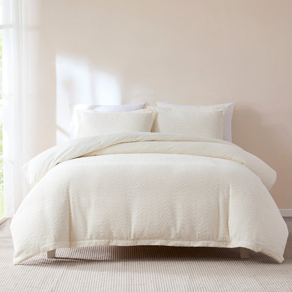 lush décor Lotti Boucle Duvet Cover Set