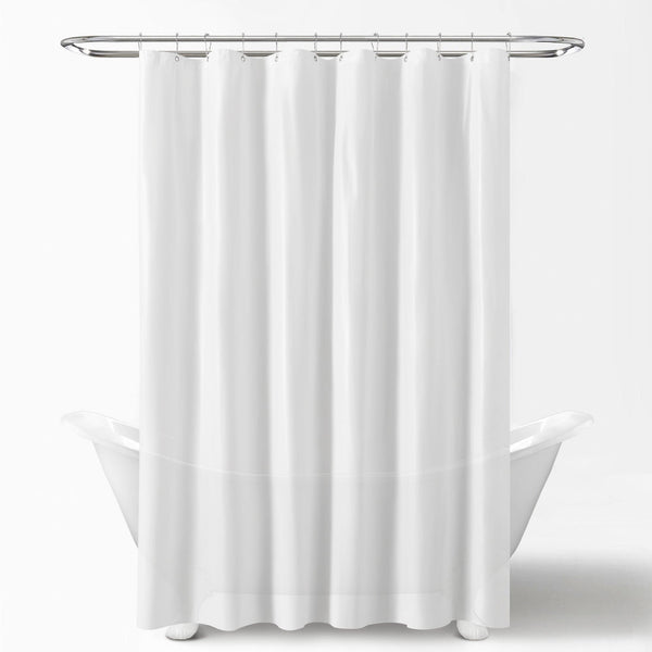 Lush Décor Mildew-Resistant Shower Curtain Liner