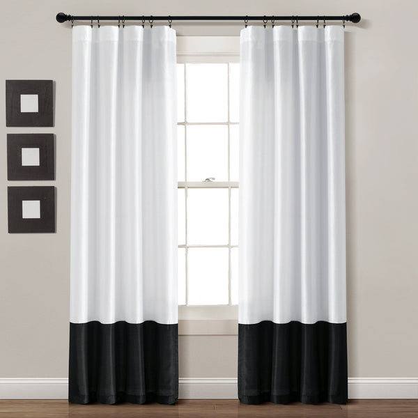 Lush Décor Milione Fiori Window Curtain Pair
