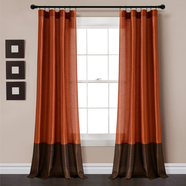 Lush Décor Milione Fiori Window Curtain Pair