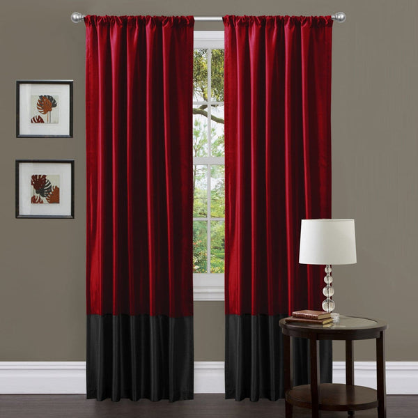 lush décor Milione Fiori Window Curtain Pair