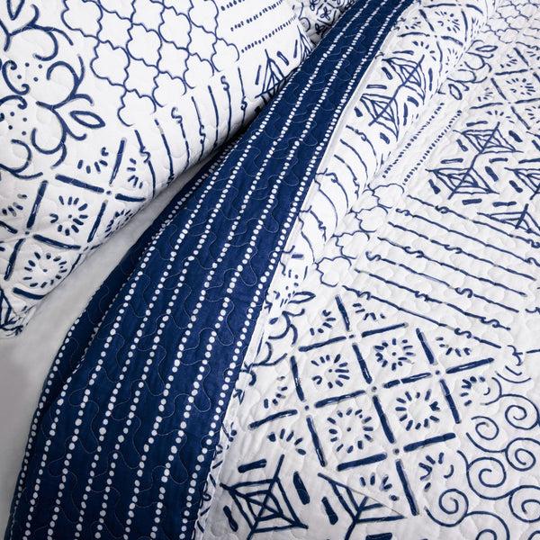Lush Décor Monique 3 Piece Quilt Set