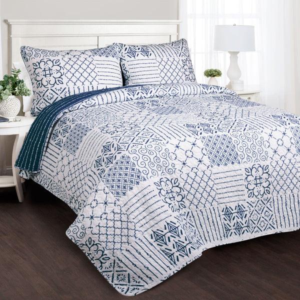 lush décor Monique 3 Piece Quilt Set