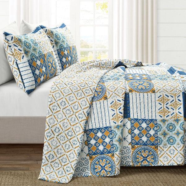 Lush Décor Monique Patch 3 Piece Quilt Set