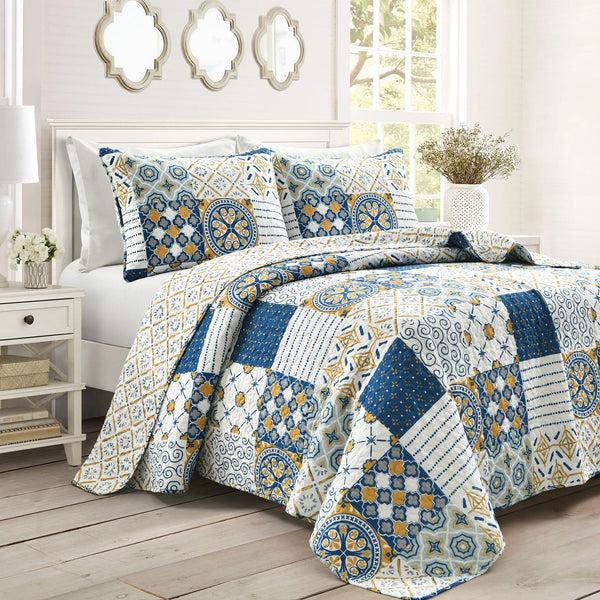lush décor Monique Patch 3 Piece Quilt Set
