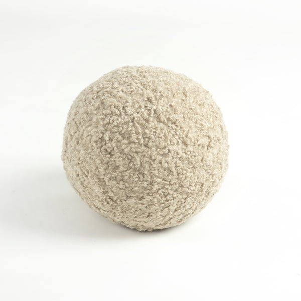 Lush Décor Neo Boucle Sphere Ball Throw Pillow
