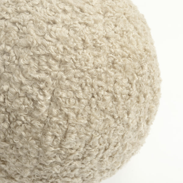Lush Décor Neo Boucle Sphere Ball Throw Pillow