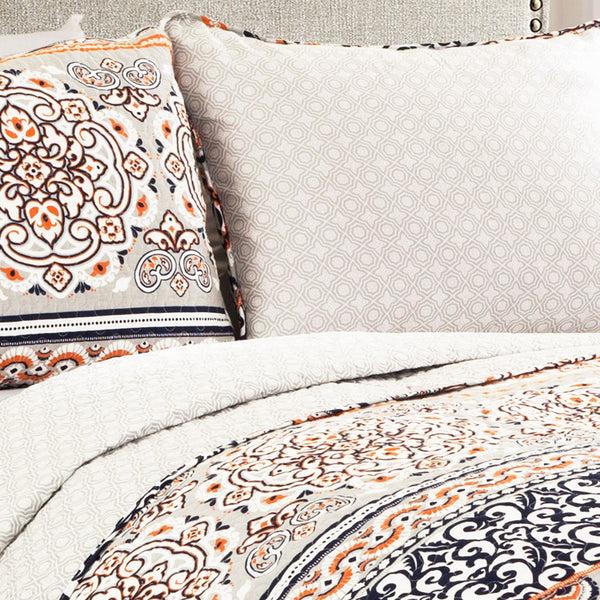 Lush Décor Nesco Stripe 3 Piece Quilt Set