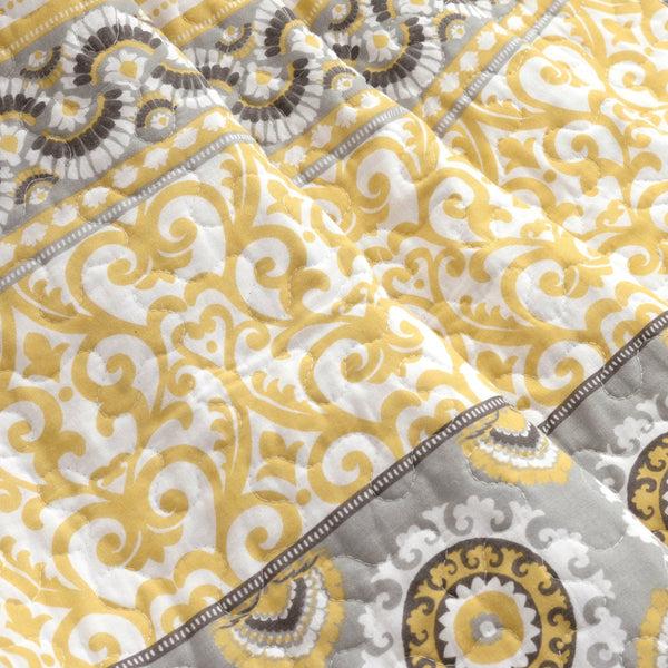 Lush Décor Nesco Stripe Reversible Cotton Throw