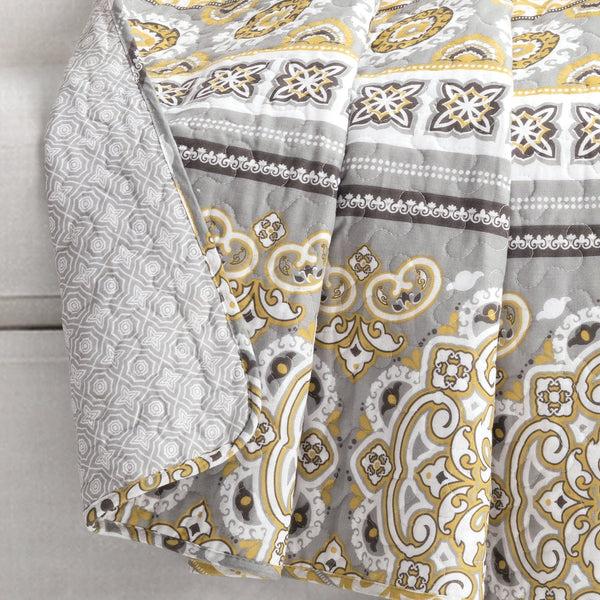 Lush Décor Nesco Stripe Reversible Cotton Throw