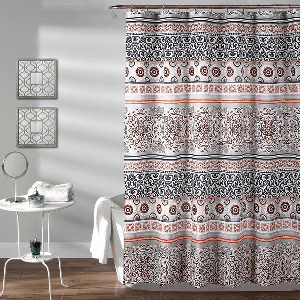 lush décor Nesco Stripe Shower Curtain