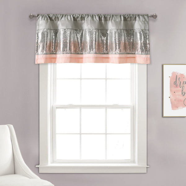 Lush Décor Night Sky Sequins Valance