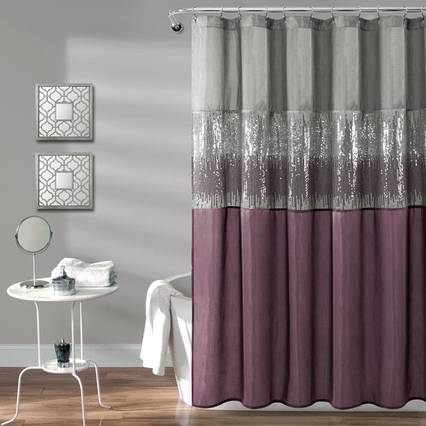 lush décor Night Sky Shower Curtain