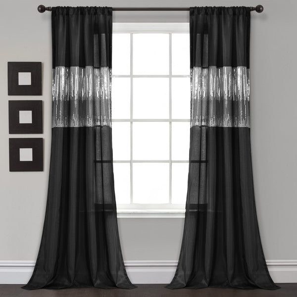Lush Décor Night Sky Window Curtain Panel