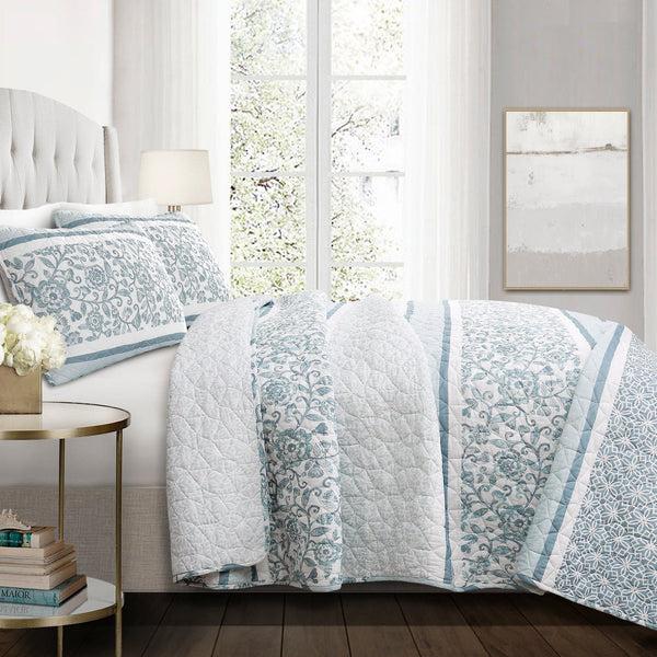 Lush Décor Nisha 3 Piece Quilt Set