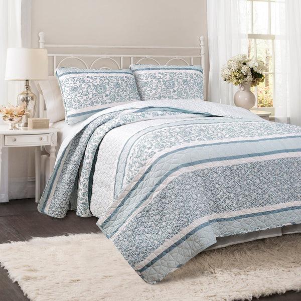 lush décor Nisha 3 Piece Quilt Set