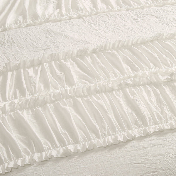 Lush Décor Nova Ruffle 3 Piece Comforter Set