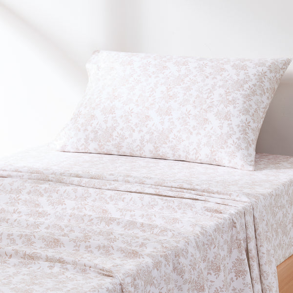 Lush Décor Peony Toile Cotton Sheet Set