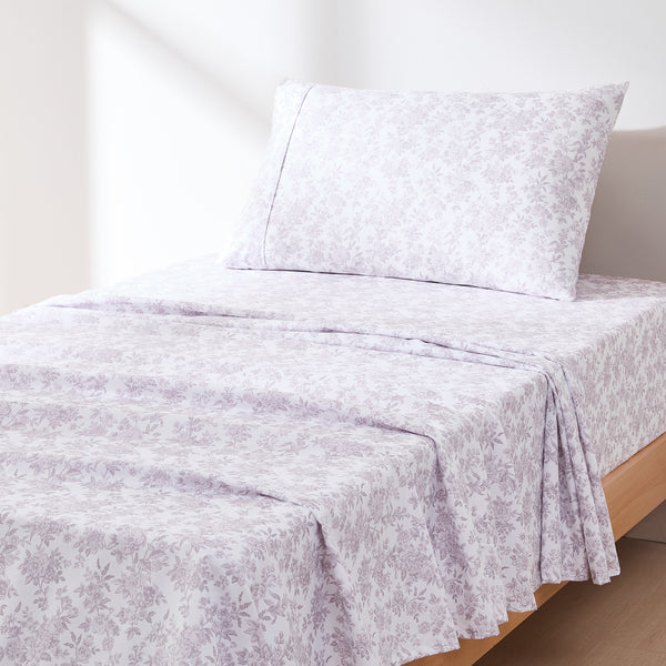 Lush Décor Peony Toile Sheet Set