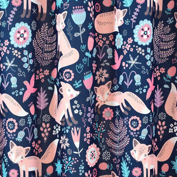 Lush Décor Pixie Fox Shower Curtain