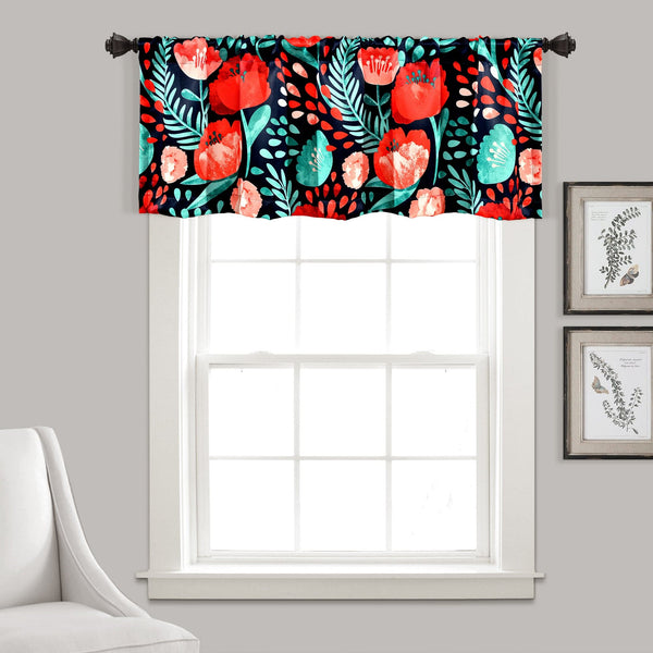 lush décor Poppy Garden Valance