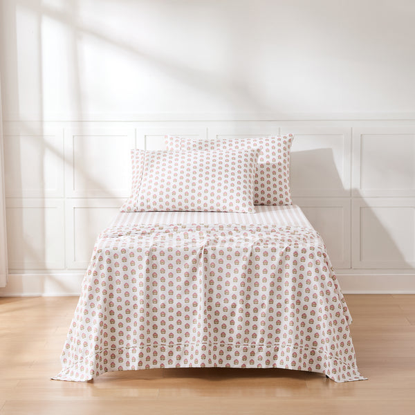 Lush Décor Prisha Floral Sheet Set