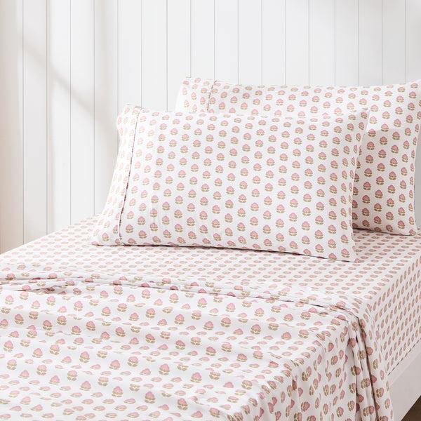 Lush Décor Prisha Floral Sheet Set