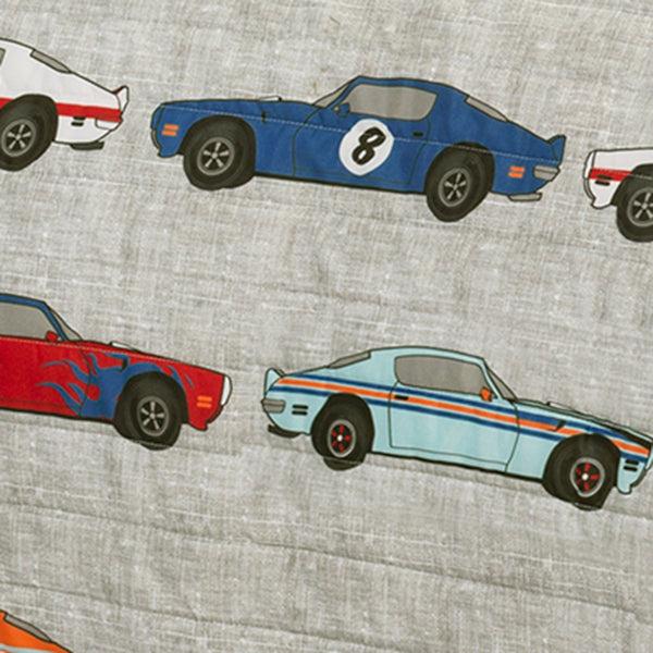 Lush Décor Race Cars Quilt Set