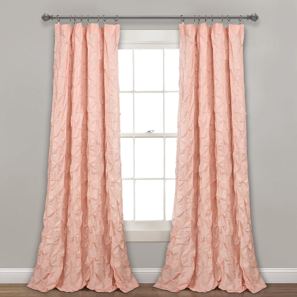 Lush Décor Ravello Pintuck Window Curtain Panel
