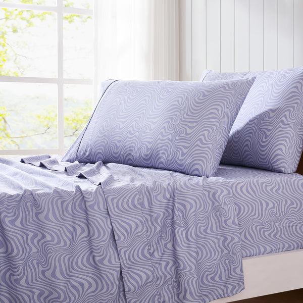 Lush Décor Retro Waves Sheet Set