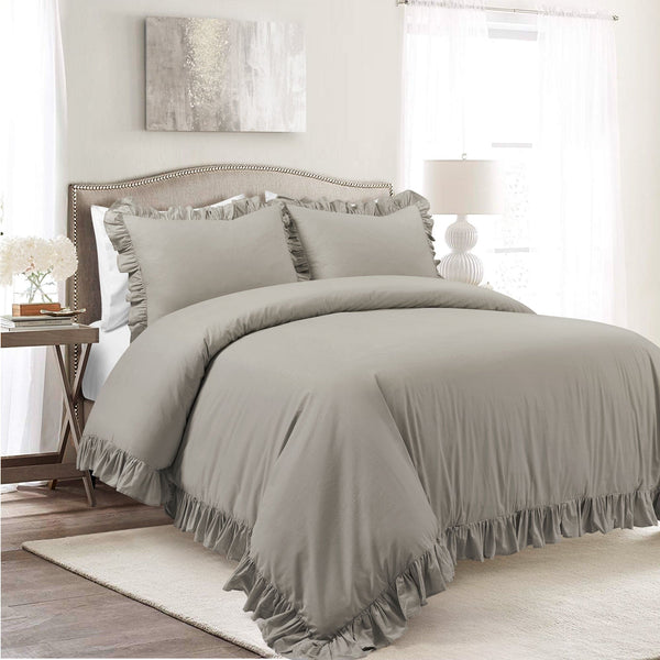 Lush Décor Reyna 100% Cotton Duvet Cover Set