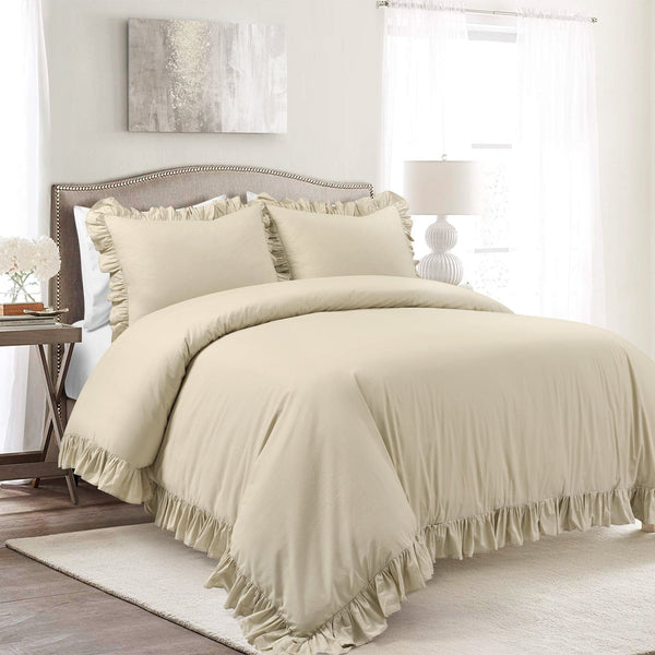 lush décor Reyna 100% Cotton Duvet Cover Set