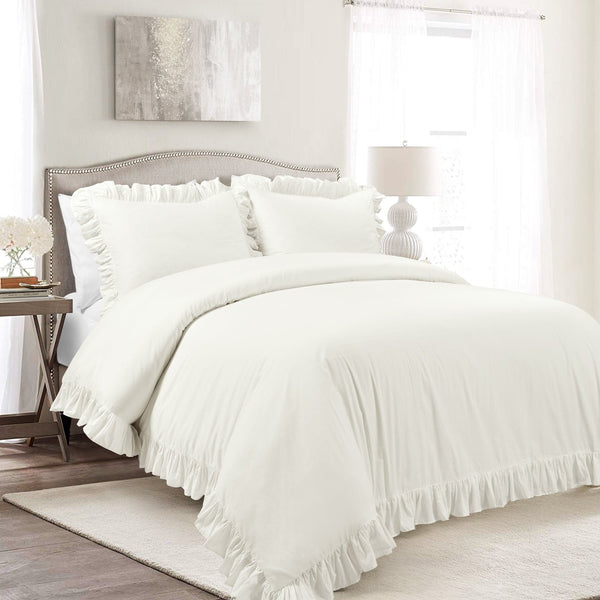 Lush Décor Reyna 100% Cotton Duvet Cover Set